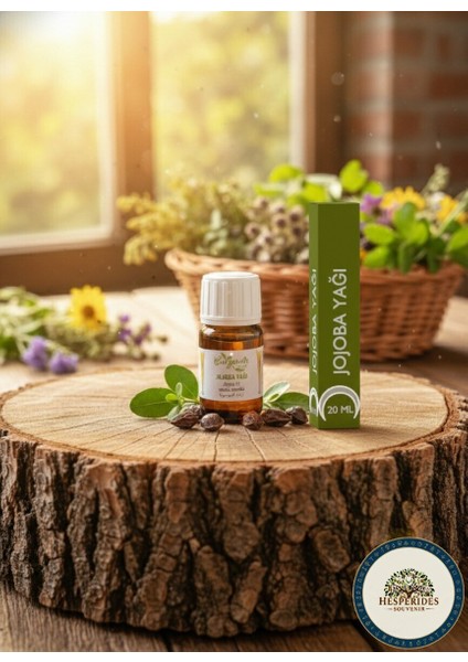 Organik Jojoba Yağı 20 ml Şişede