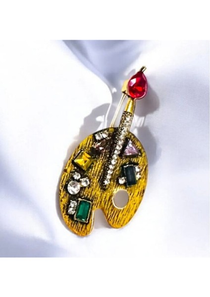 Sanatçı Ruhu Palet Broş fiyatları