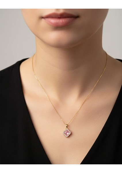 Pembe Zarif Çelik Kolye fiyatları