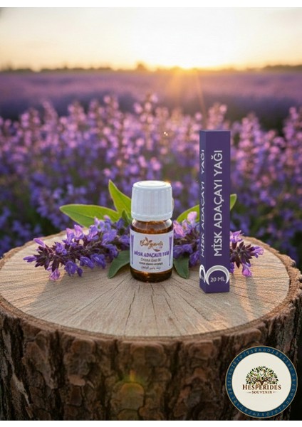 Organik Misk Adaçayı Yağı 20 ml Şişede
