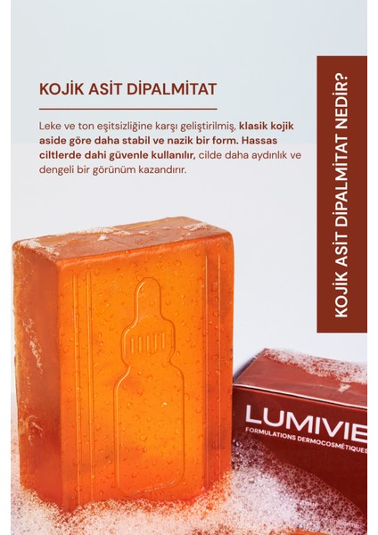 Radiance Correcting Bar - Kojic Asit Sabunu, Zerdeçal ve Kojik Asit Dipalmitat - Koyu Leke Karşıtı