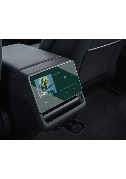 Tesla Model Y Juniper (2025) Uyumlu 15.4" Multimedya ve 8" Arka Ekran Çift Set 9h Nano Ekran Koruyucu modelleri