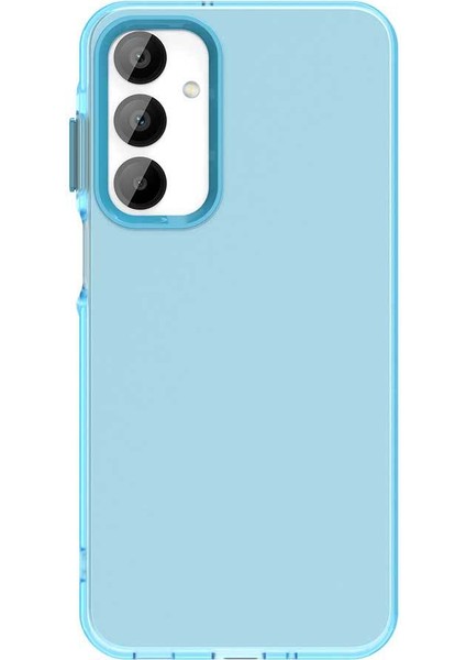 Samsung Galaxy A16 Uyumlu Kılıf Sararmaz Leke Tutmaz Buzlu Mat Renkli Soft Transparan Silikon Kapak