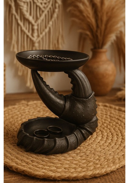 Dekoratif Yengeç Tasarım Sunumluk Takı Mum Şeker Vegan Üretim modelleri