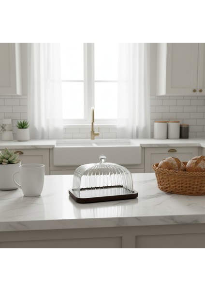 Cam Kapaklı Akasya Tereyağlık