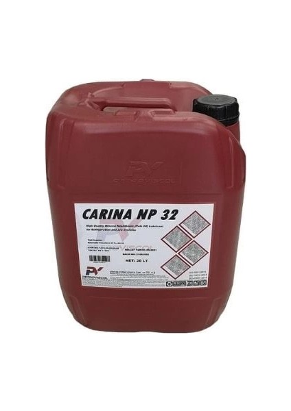 NF32/NP32 R-22 Gazlı Kompresör Yağı 20 Lt ( Mineral )