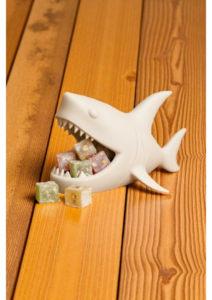 Köpekbalığı Masa Üstü Organizer Kahve Kapsülü, Lokum, Takı Düzenleyici, Modern Dekoratif Biblo fırsatları