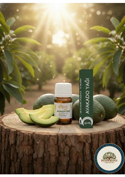 Organik Avakado Yağı 20 ml Şişede