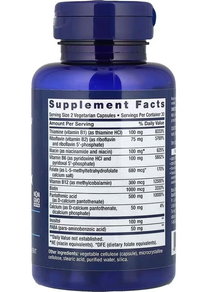 Bioactive Complete B-Complex 60 Kapsül fiyatları