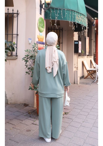 Yarım Fermuarlı Cepli Modal Takım indirimleri