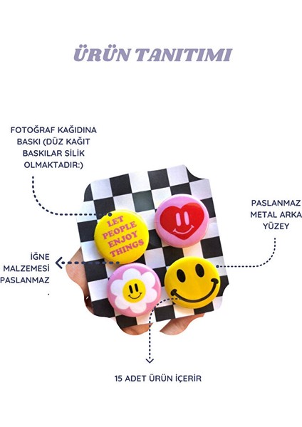 Trend Rozet Seti-1 indirimleri