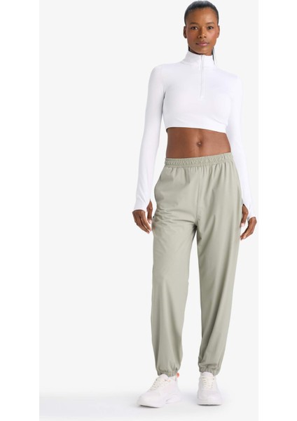 Fit Standart Fit Paçası Fermuarlı Jogger Premium Sporcu Pantolon