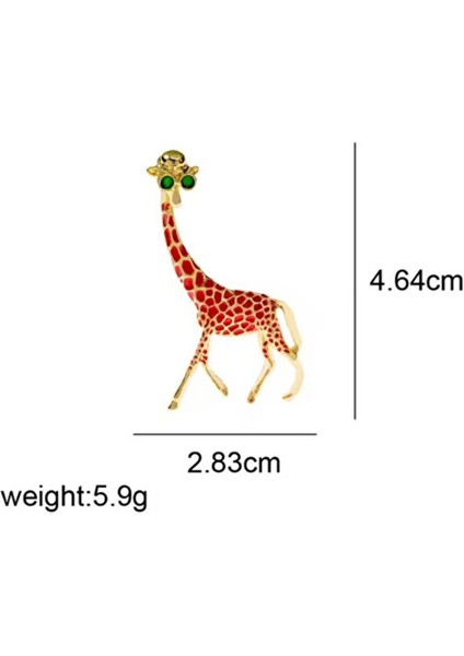 Mr. Giraffe Zürafa Broş modelleri