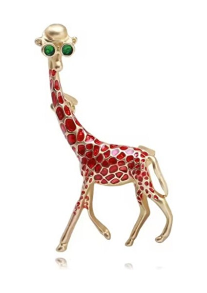 Mr. Giraffe Zürafa Broş indirimleri