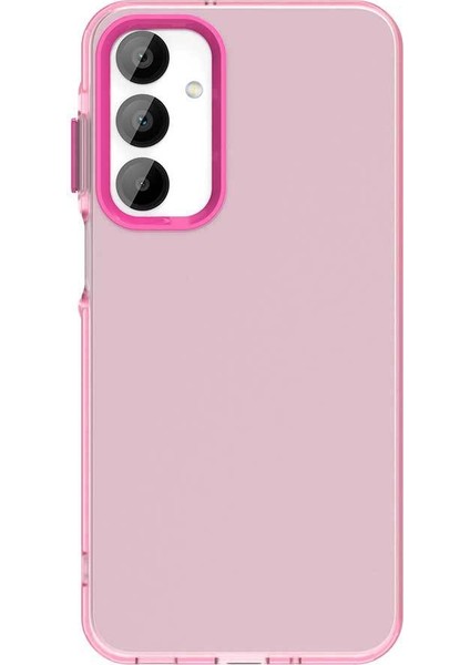 Samsung Galaxy A16 Uyumlu Kılıf Sararmaz Leke Tutmaz Buzlu Mat Renkli Soft Transparan Silikon Kapak