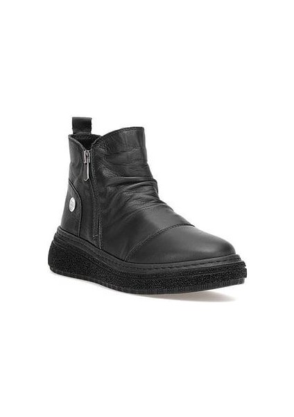 D25KB-1005 Yumuşak Deri Büzgülü Kadın Bot fiyatları