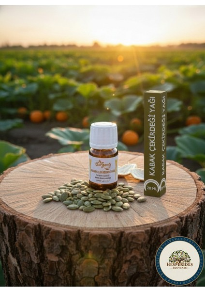 Organik Kabak Çekireği Yağı 20 ml Şişede