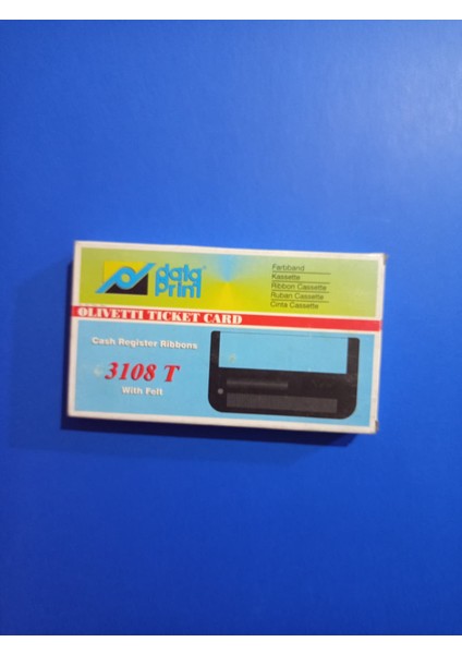3108T Cash Register Ribbons Şerit