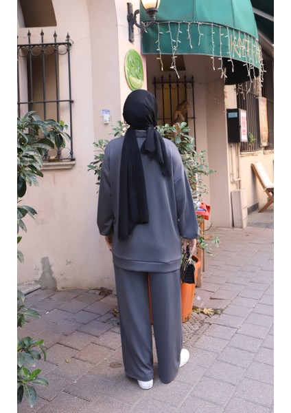 Yarım Fermuarlı Cepli Modal Takım indirimleri