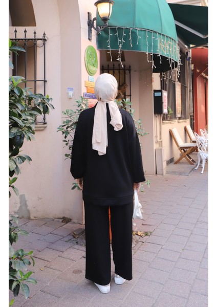 Yarım Fermuarlı Cepli Modal Takım indirimleri