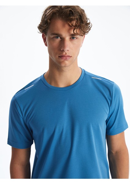 Yeni Sezon Bisiklet Yaka Kısa Kollu Erkek Spor Dokulu Tişört