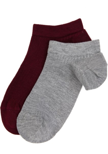Kadın Gri Melanj Çorap 50315970-VR086