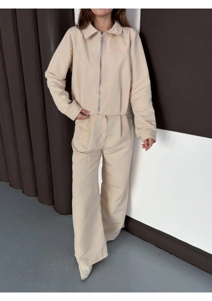 Trenç Takım Alt Üst Bej Ons fırsatları