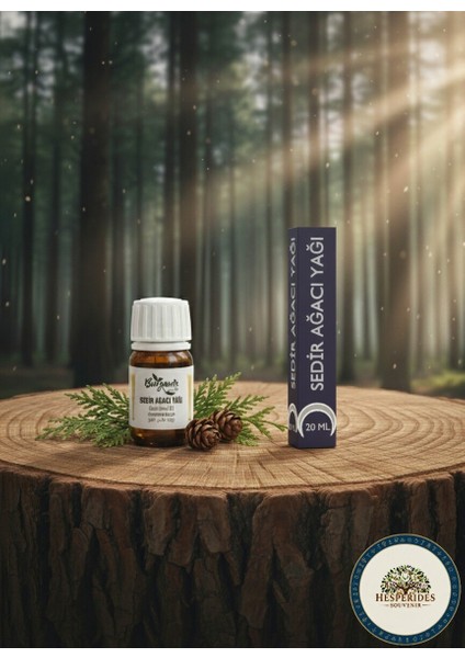 Organik Organik Sedir Ağacı Yağı 20 ml Şişede