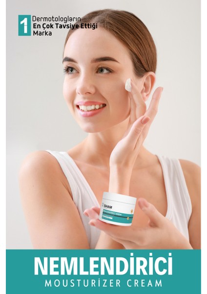 Su Bazlı Moisturizer Nemlendirici Aydınlatıcı Yüz Kremi | Hyaluronik Asit | 100 ml | Tüm Cilt Tipler modelleri