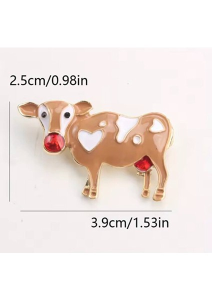 Sevgi Dolu Inek Broş fiyatları