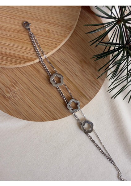 Smooth Star Bileklik - Gümüş