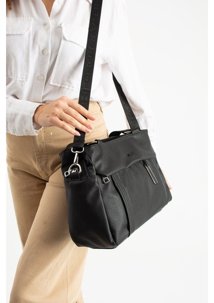 Büyük Boy Kadın Omuz ve Çapraz Çanta – Yumuşak Deri Dokulu, 3 Ana Bölmeli, Çok Cepli ve Günlük Kullanıma Uygun fiyatları