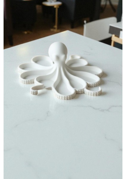 Dekoratif Ahtapot Stand – Takı, Makyaj ve Masaüstü Düzenleyici, Çok Amaçlı Biblo ve Sunumluk Obje fırsatları