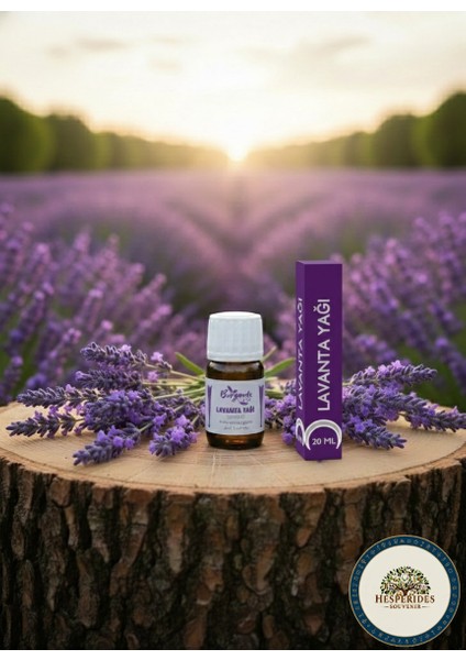Organik Lavanta Yağı 20 ml Şişede