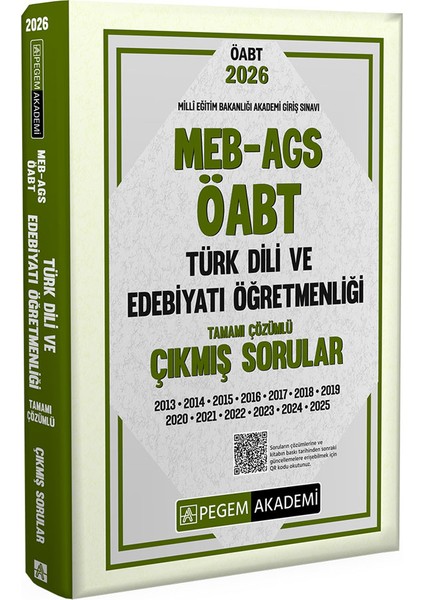 2026 MEB AGS ÖABT Türk Dili ve Edebiyatı Öğretmenliği Tamamı Çözü