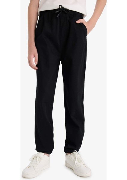 Erkek Çocuk Jogger Fit Jogger Paça Gabardin Pantolon