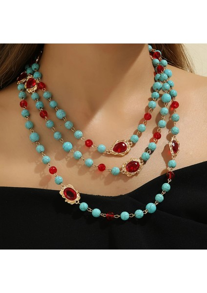 Set.up Doğal Taş Kolye