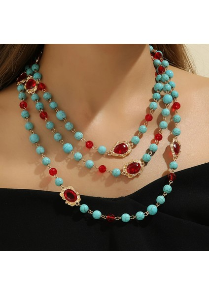 Set.up Doğal Taş Kolye