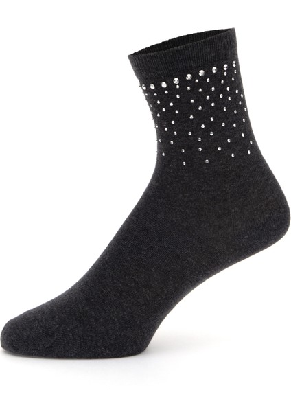 Kadın Antrasit Çorap 50316031-VR006