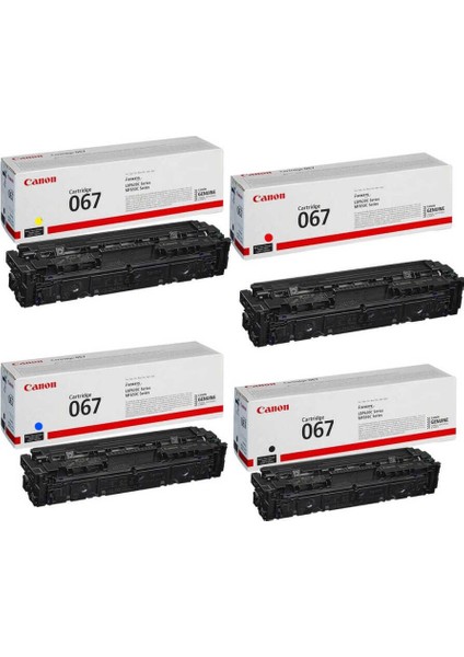CRG-067 / I-Sensys MF-651CW Orjinal Toner Seti