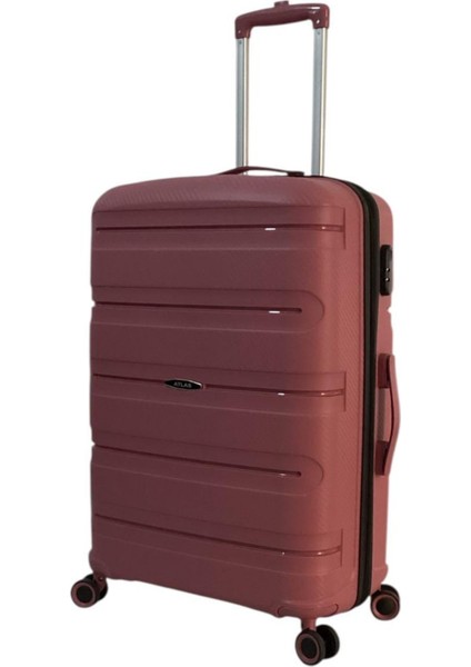 Alfa ☆☆☆☆☆ 5 Yıldız Esnek Kauçuk Kırılmaz Büyük Boy Valiz 75 cm