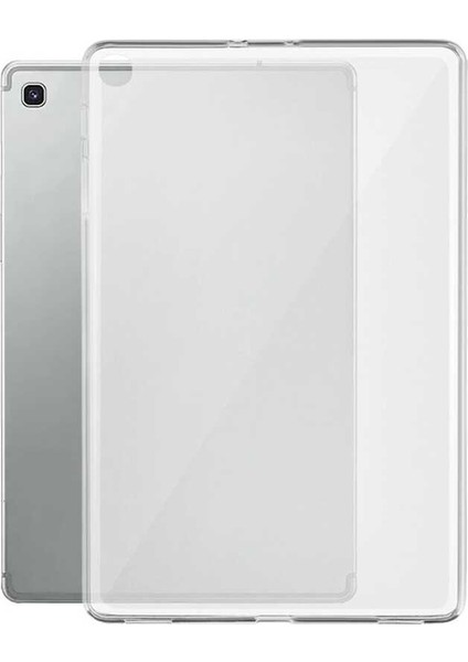Galaxy Tab A7 Lite T225 Kılıf Uyumlu Mbvo Tablet Süper Silikon Kapak-Renksiz