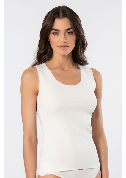 Kadın Lazer Kesim Pamuklu Atlet 906/EKRU fiyatları