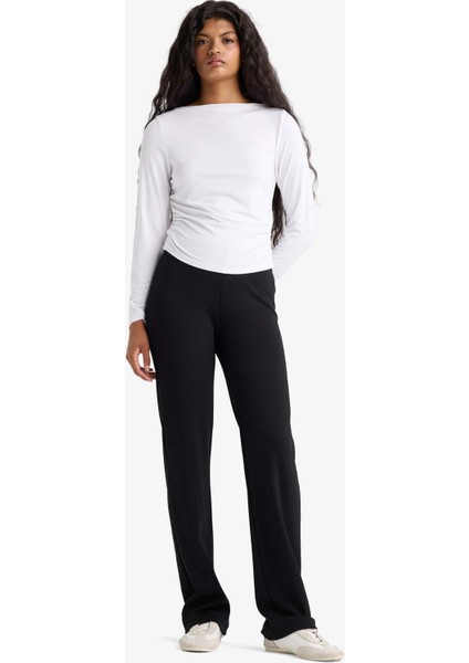 Flare Fit Geniş Paça Termal Tayt F2545AX25AU