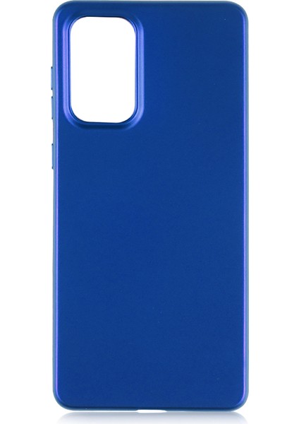 Galaxy A73 Kılıf Mbvo Premier Silikon Kapak-Saks Mavi