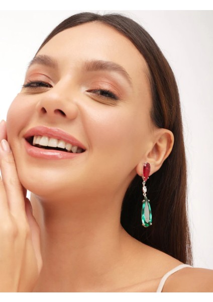 Set.up Sallantılı Taşlı Küpe fırsatları