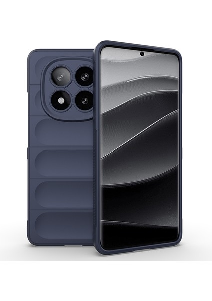 Redmi Note 14 Pro Plus Kılıf Esnek Tpu Oyuklu Arka Yüzey Tasarımlı Mbvo Etnik Silikon Kapak - Lacive