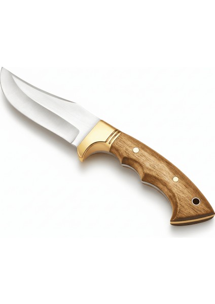 Premium Kutulu Kök Ceviz Ağacı Saplı Isme Özel 4116 Kalite Paslanmaz Çelik Outdoor Avcı Kamp Bıçağı modelleri