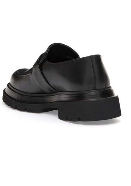 Erkek Siyah %100 Deri Casual Ayakkabı 50315665-VR046