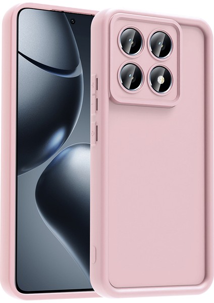 14T Pro Kılıf Kamera Korumalı Mbvo Ananas Kapak - Pembe fiyatları